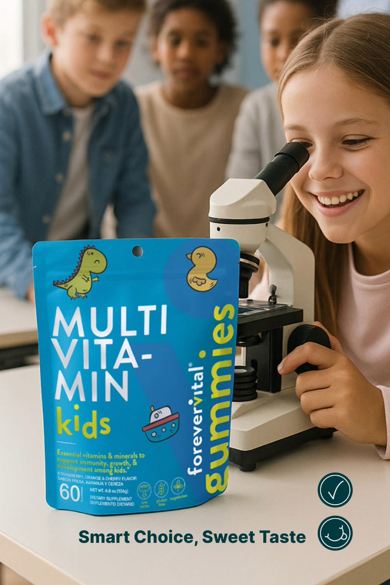 Gomitas multivitamínicas Forevervital para niños