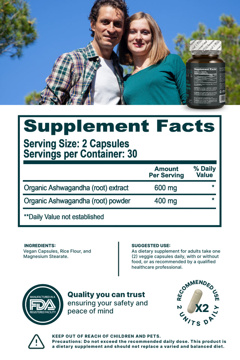 Ashwagandha Forevervital 1000 mg 