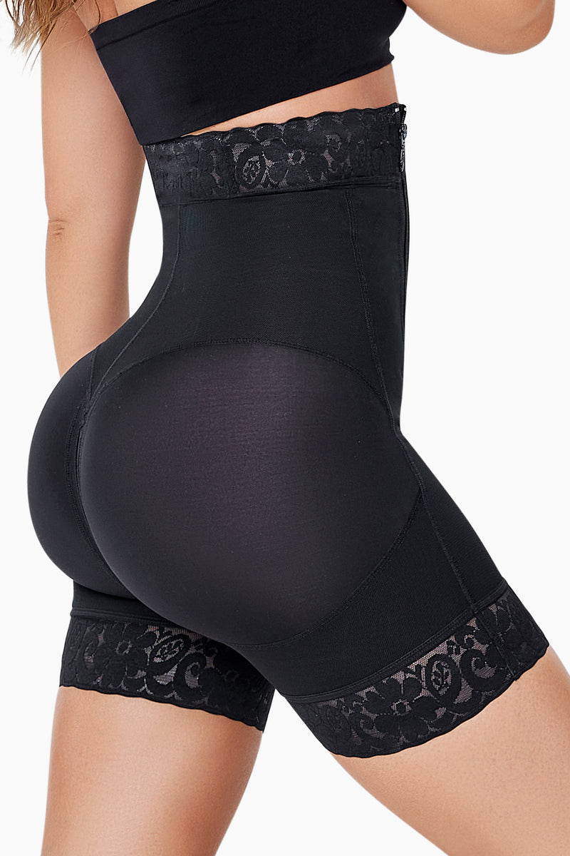 My Perfect Humps shapewear bundle featuring two high-waisted shaping shorts in cocoa color, designed for tummy control, waist contouring, and booty lift.