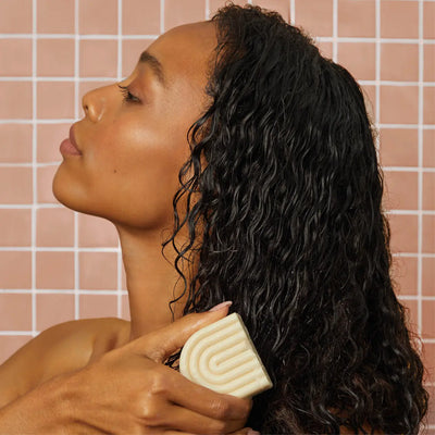 Coconut Oil Conditioner Bar for Dry Damaged Hair KITSCH