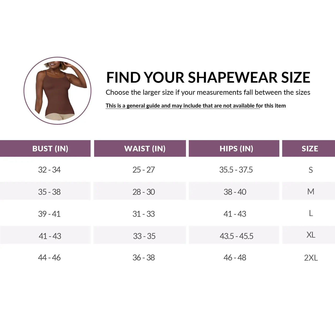 Daily Shaping Cami Top Curveez
