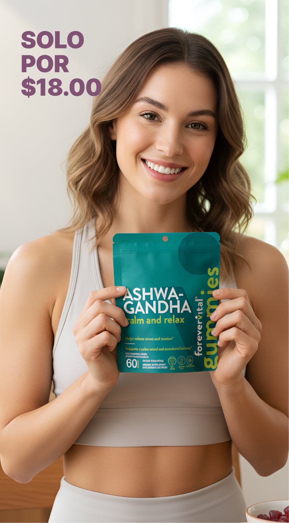 Gomitas de ashwagandha Forevervital