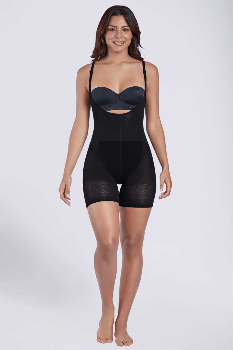Open Bust Thermal Short Body Shaper Shaperlove